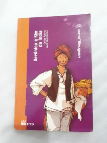 Livro ?Verônica e Kim da Índia?, de Carlos Puerto e Jordi Vila Delclòs.