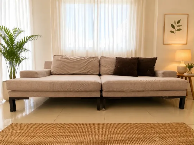 Sofá Modelo Masp da Feeling Estof. Desenhado por Maurício Bomfim
