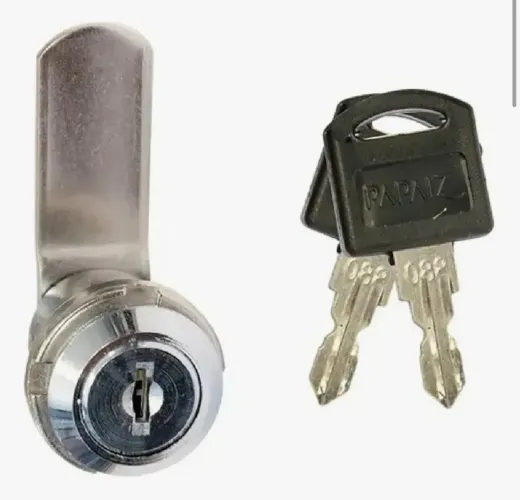 5 Kits de 2 Cilindros Papaiz 511 Cromados para Móveis