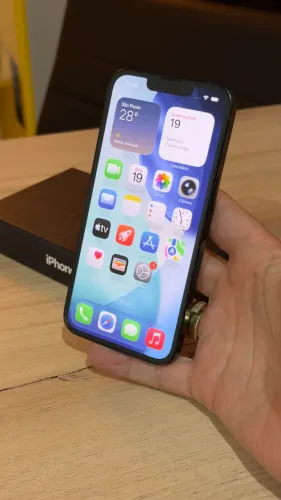 iPhone 13 128GB Preto - Loja física! Com 3 meses de garantia! Até 18x no cartão