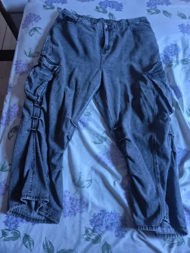 CALÇA JEANS BAGGY STREETWEAR 