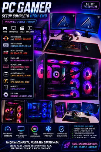 Pc gamer completo