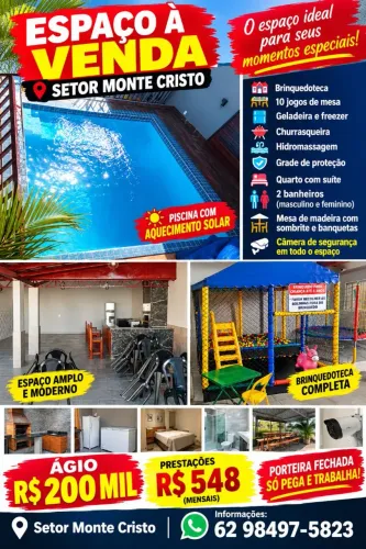 Espaço a venda Trindade *