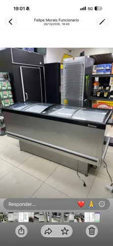 Freezer de ilha gelopar