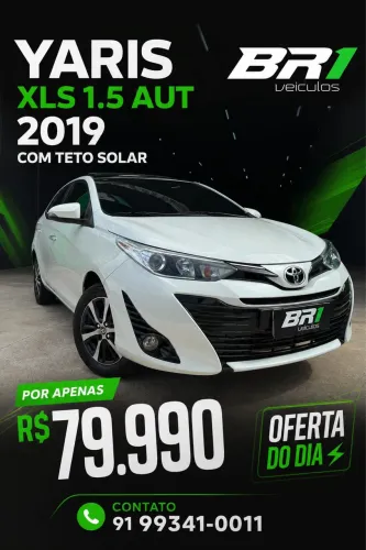 Toyota Yaris XLS 1.5 Flex 16V 5P Aut. 2019