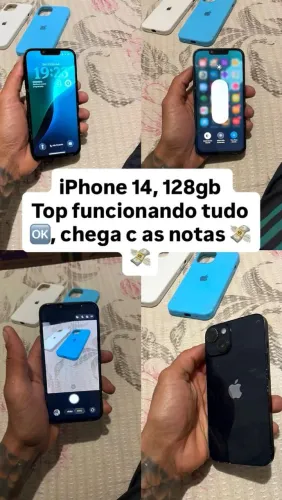 ? iPhone 14 128GB Original - Excelente Estado, Tudo Funcionando! ?