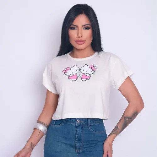 T-shirts femininas estampadas