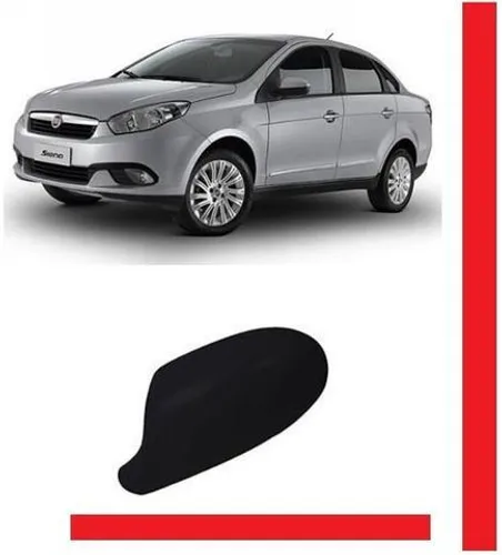 Capa do retrovisor moldura Aplique Preto Grand siena valor unitário palef hokce
