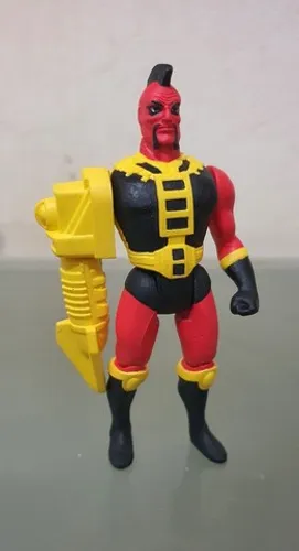 Boneco Super Powers Tyr c/ míssil 