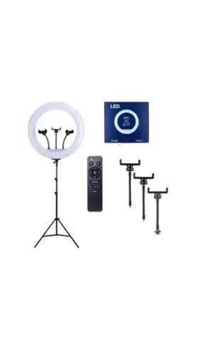(NOVO) Ring light profissional 18 polegadas 55w + tripé 2,10 metros