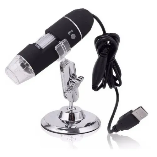 Microscópio Digital Zoom 1600x Câmera 2.0 Mp Usb Android Pc