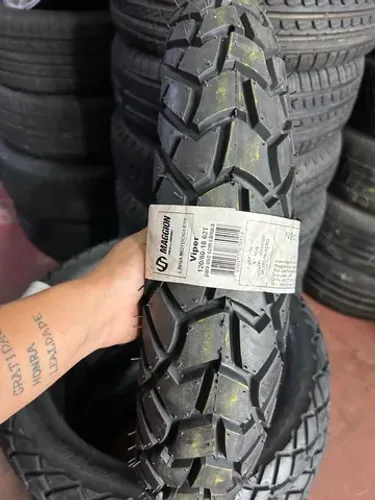 Pneu de moto 120/80/18 TRASEIRO XRE MAGGION