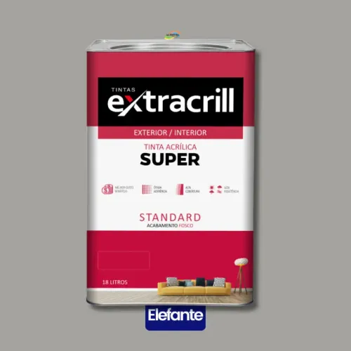 Tinta Acrilica Externa / Interna Extracrill Super 3,6L / 18L 