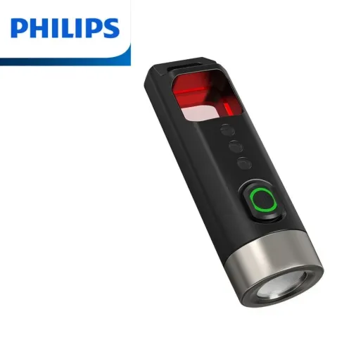 Mini Lanterna Philips SFL1121P Com Detector de Câmera Escondida