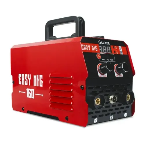 Máquina Inversora de Solda Multiprocesso TIG/MIG/MMA 160A EASYMIG 160 TIG/MIG/MMA - GALZER