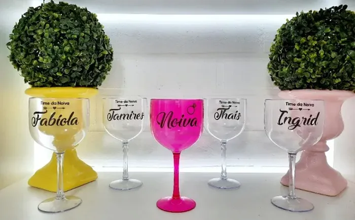Taça de Gin Cores Personalizada