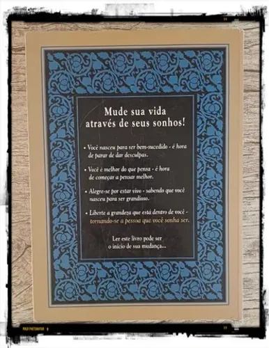 Livro: Torne-se a pessoa que você sonha ser