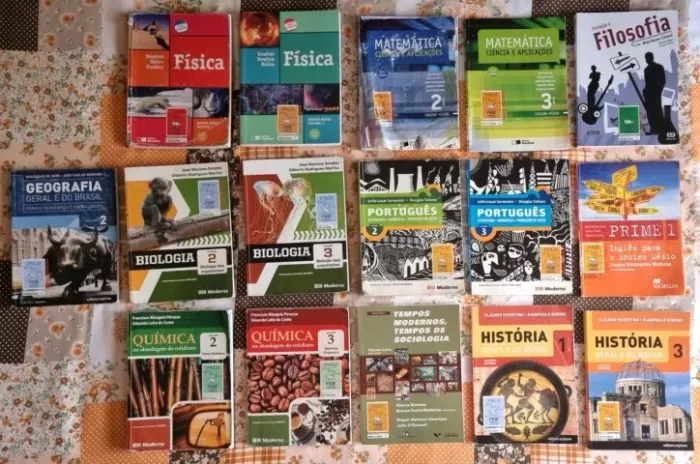 Coleção 16 Livros Ensino Médio PNLD