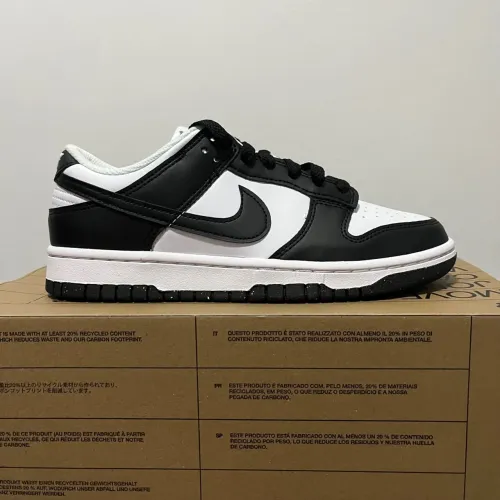 DUNK LOW NEXT NATURE BLACK WHITE TAM. 40BR