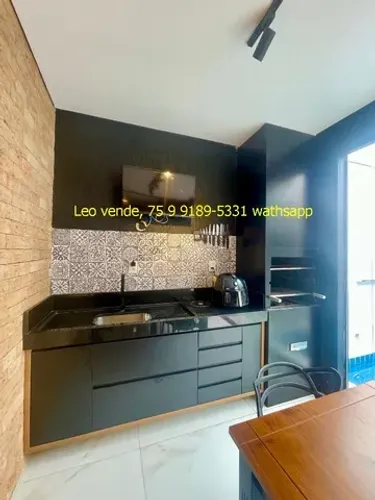 Leo vende, Sim, 3\4 uma suíte, piscina e goumert