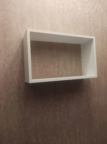 Nicho novo em MDF branco 50x30cm 15cm de profundidade 