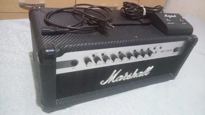 Cabeçote Marshall 100 Watts com foot Control