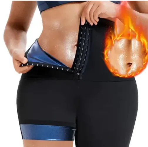 Bermuda Térmica Short Modelador Com Forro Todo Térmico Efeito Sauna z774