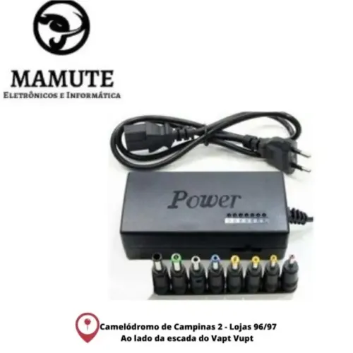 Fonte Carregador Universal Notebook Cce Acer Hp Dell Positivo