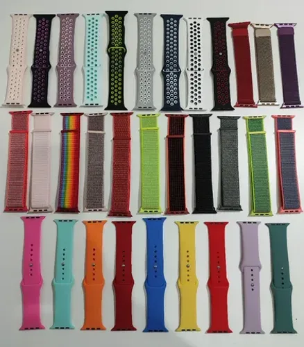 Pulseiras para relógio Apple watch e smartwatch compatível tamanho 42/44/45 MM