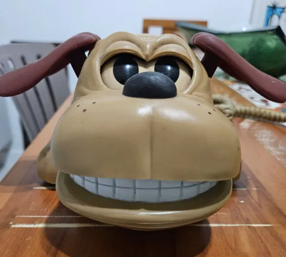 Telefone fixo PET Cachorro - leia a descrição