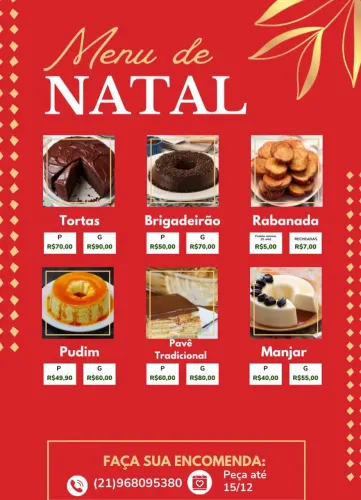 Doces de natal