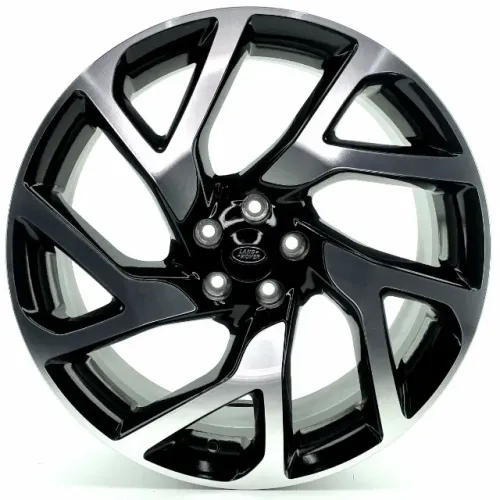 JOGO DE RODAS LAND ROVER VELAR ARO 20X8 PRETA DIAMANTADA 5X108 ET 45