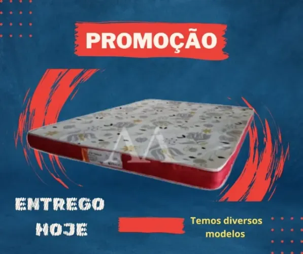 Colchão Casal D20 Top/Líder em Vendas/Entregamos Hoje/Tenha hoje o seu!/ Pague ao receber