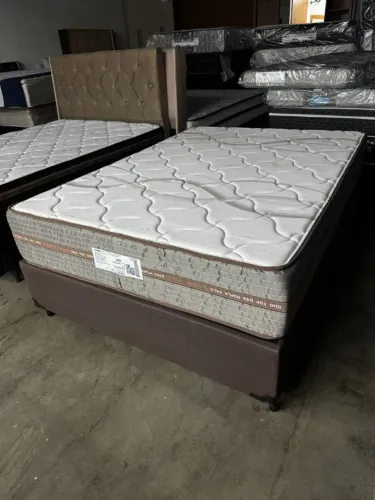 Cama Box Casal + Colchão D33