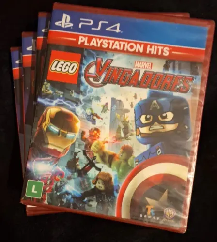 Jogo Ps4 Lego Vingadores - Novo