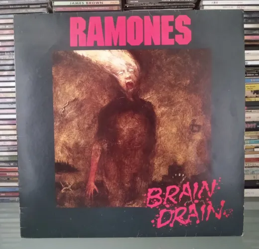 LP RAMONES - Brain Drain Disco De Vinil 