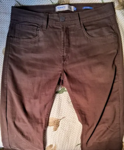 Calça Sarja Marrom escura