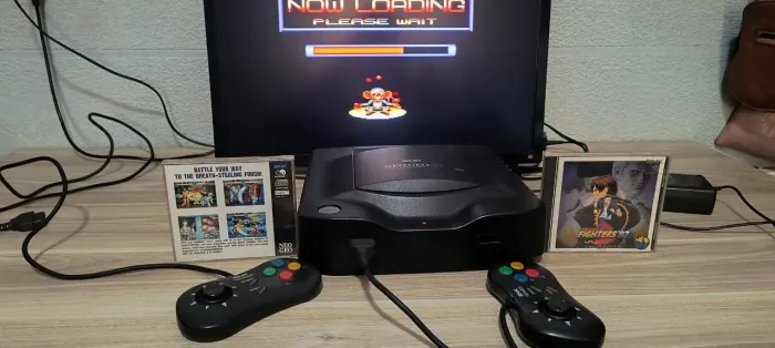 Néo Geo CD completo,(item de coleção).