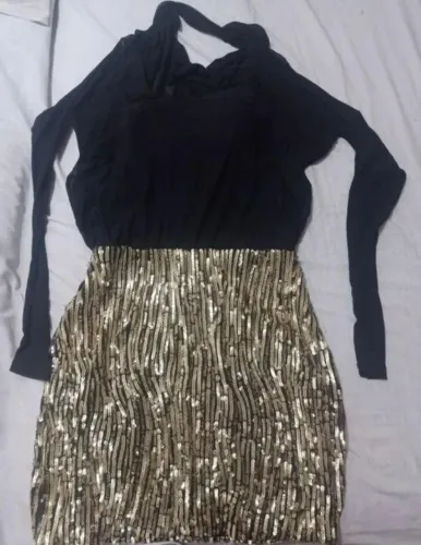 Vestido de paetê