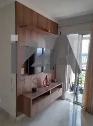 Vendo apartamento de 50,58mts todo em porcelanato, com móveis planejados, fogão embutido, 