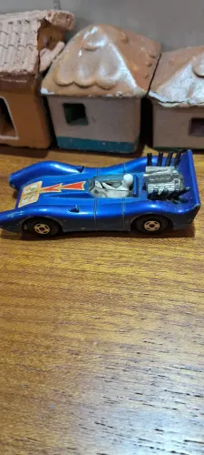 Rara Miniatura Matchbox Blue Shark 1971 número 61<br>Lesney Superfast 1971 Blue 61