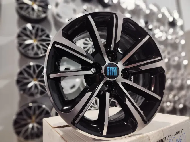 Rodas aro 14" modelo Original Fiat Cronos- Aceito Cartão 
