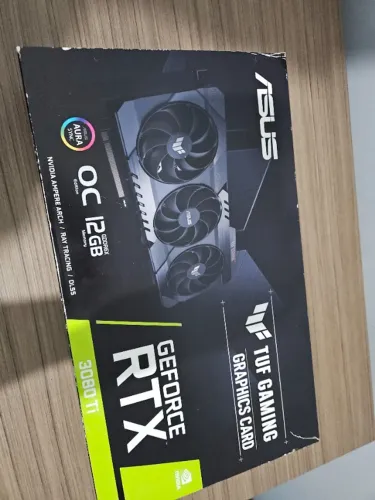 PLACA DE VÍDEO RTX 3080 Ti TUF GAMING 12GB - MONSTRA, SILENCIOSA E PRONTA PRA TUDO