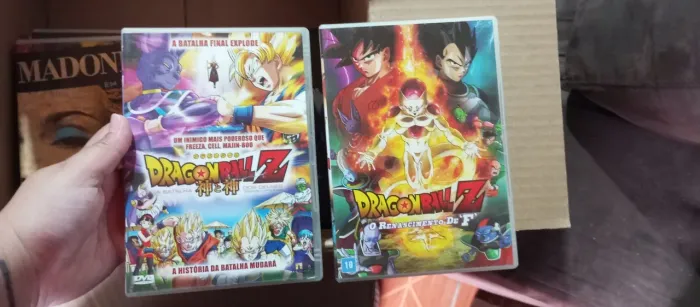 Dragon Ball Z - DVD - A Batalha dos Deuses e O Renascimento de 'F'