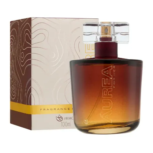 Perfume Feminino Akmos Aurea for Her 100 ml - Ideal para Mulheres Elegantes e Poderosas.