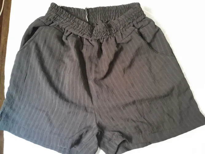 Short Crep com Elastano