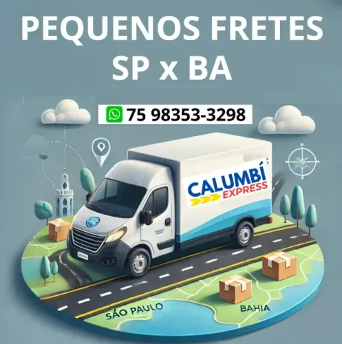 pequenos fretes SP x BA