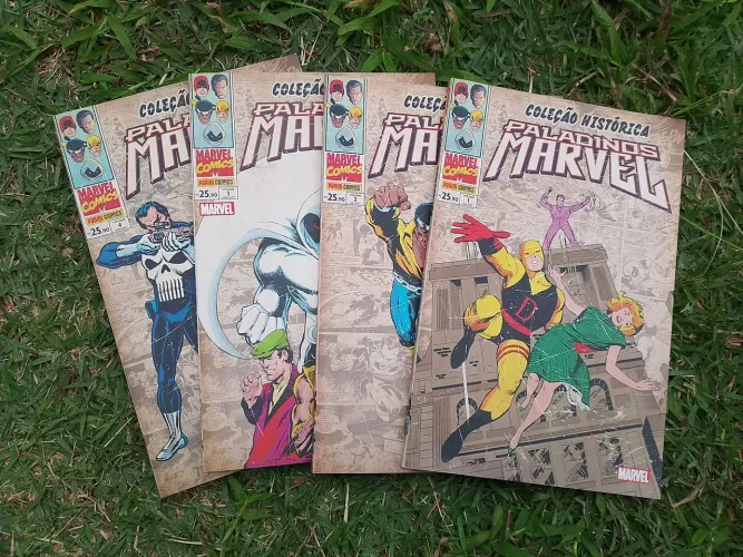 Coleção Histórica Marvel - Paladinos Marvel - Volumes 1 a 4