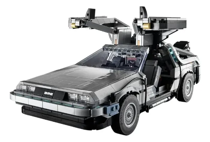 Kit de Blocos para Montar DMC De Lorean De Volta para o Futuro (1872 peças)