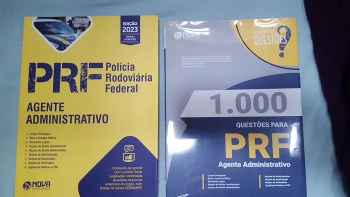 1.000 Questões + PRF Agente Administrativo - Ed. 2023